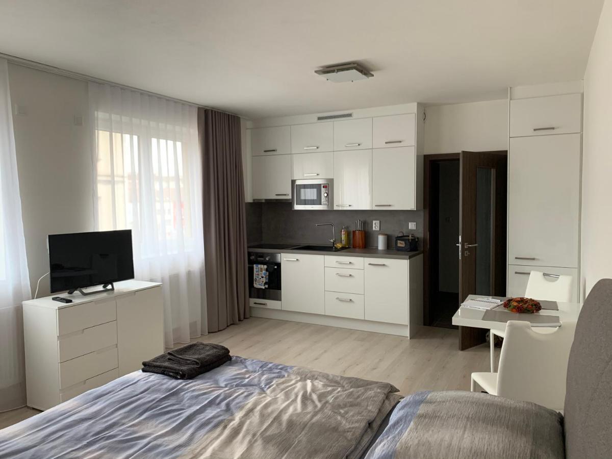 Modern Apartment In The City Center 比尔森 外观 照片
